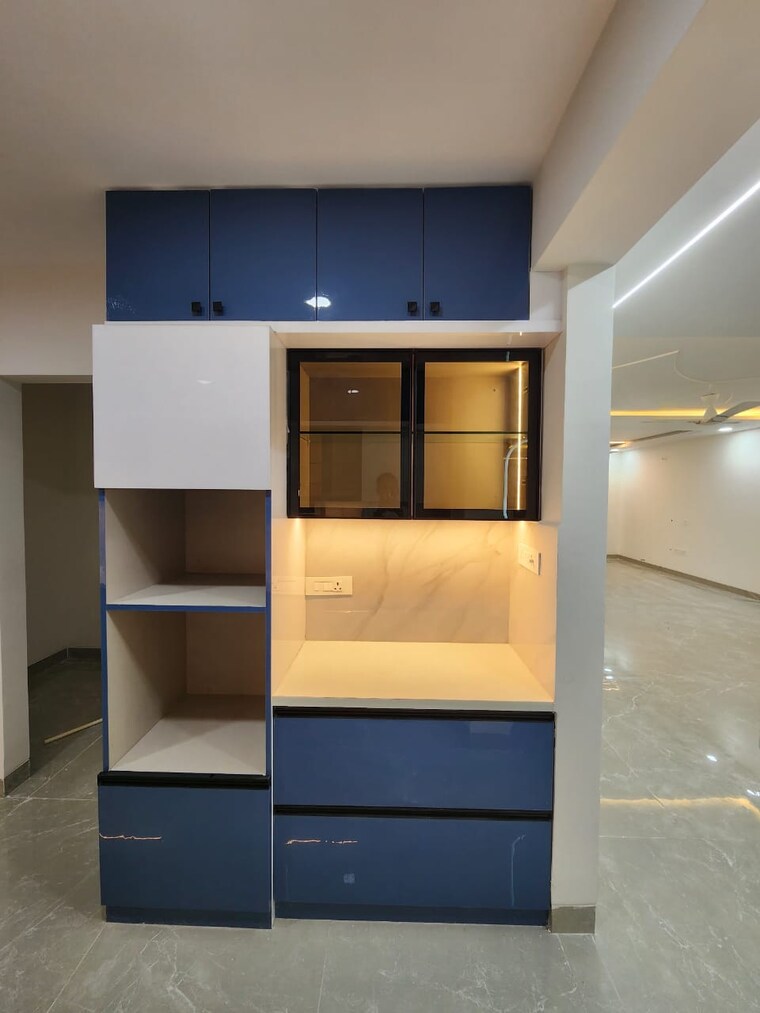 Kitchen, hallmark-skyrena 3 Bedroom 2255 Sq.Ft. Apartment In Narsingi Hyderabad 9376956