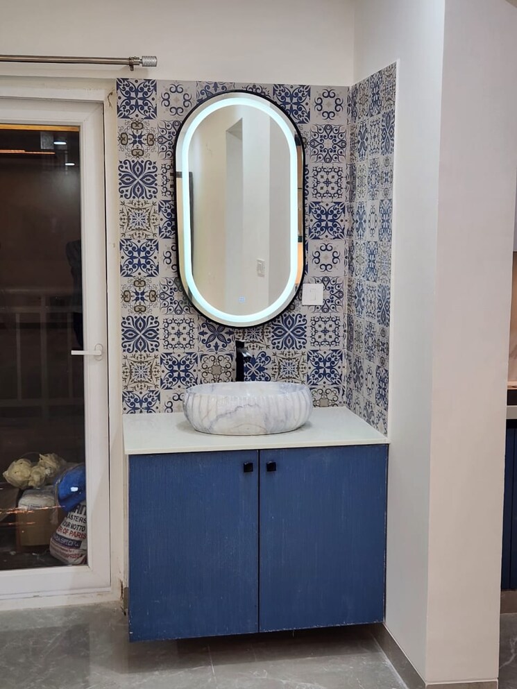 Bathroom, hallmark-skyrena 3 Bedroom 2255 Sq.Ft. Apartment In Narsingi Hyderabad 9376956