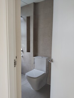 Bathroom in 3 BHK Apartment at Tata Serein, Pokhran Road No Two – for Rent