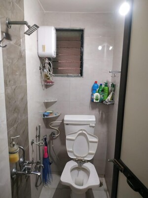 Bathroom in 2 BHK Apartment at Hari Om Apartment Kharghar, Kharghar – for Rent