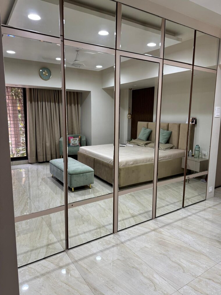 Bedroom, gami-eva 3 Bedroom 1300 Sq.Ft. Apartment In Ghansoli Navi Mumbai 9377042