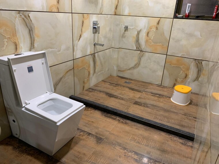 Bathroom, gami-eva 3 Bedroom 1300 Sq.Ft. Apartment In Ghansoli Navi Mumbai 9377042