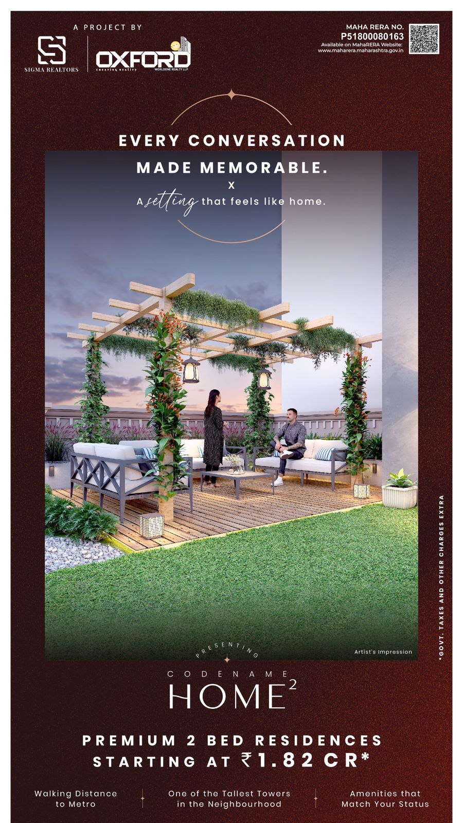 2 BHK Apartment For Sale in Sigma Jade