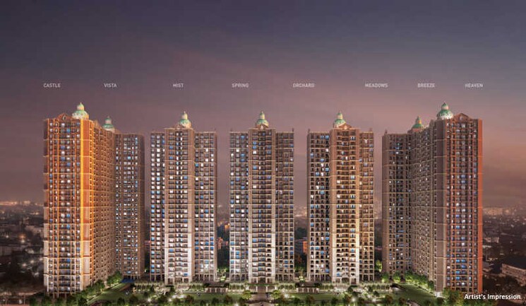 Exterior View, paradise-sai-world-dreams 3 Bedroom 1313 Sq.Ft. Apartment In Dombivli East Thane 9377096