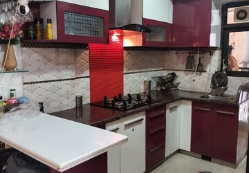 Kitchen in 4 BHK Builder Floor at Sector 9 Panchkula – for Sale