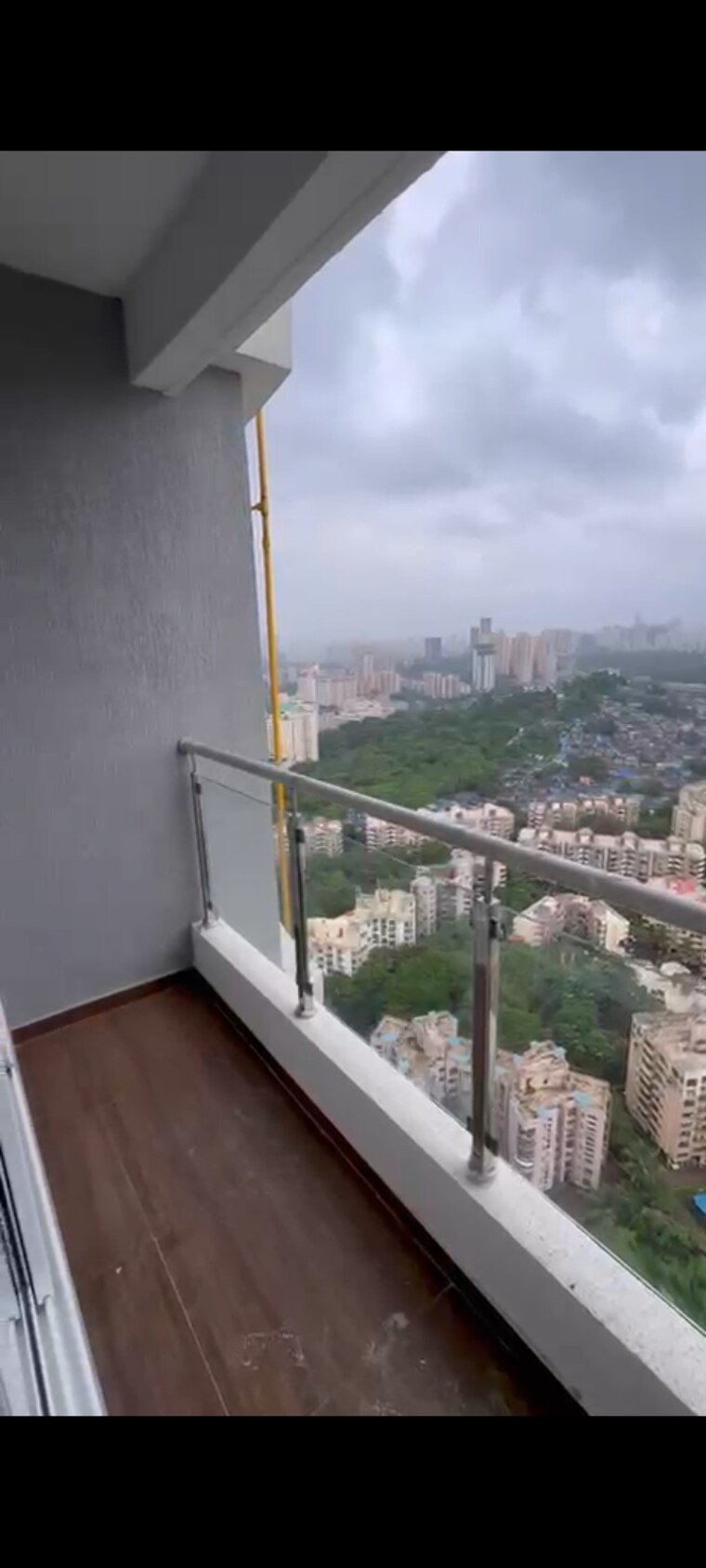 Balcony, rosa-manhattan 3 Bedroom 1350 Sq.Ft. Apartment In Ghodbunder Road Thane 9377150