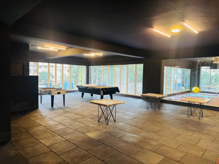 Gym, rosa-manhattan 3 Bedroom 1350 Sq.Ft. Apartment In Ghodbunder Road Thane 9377150