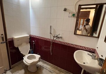 Bathroom in 2 BHK Builder Floor at Sector 23a – for Rent