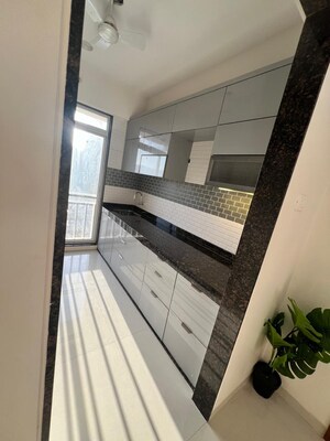 Kitchen in 2 BHK Apartment at Juhi Niharika Residency, Kharghar Sector 34 – for Rent