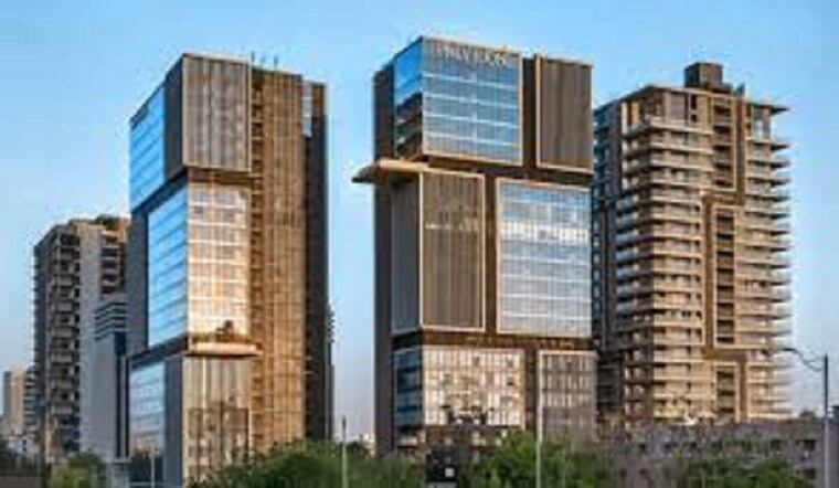 Exterior View, ambli road Commercial Office Space 600 Sq.Ft. In Ambli Road Ahmedabad 9377396