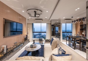 Team Area in 2.5 BHK Apartment at Prescon Midtown Bay, Mahim West – for Sale