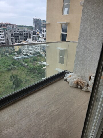 Balcony in 2 BHK Apartment at Lodha Bella Vita, Nibm Road – for Rent