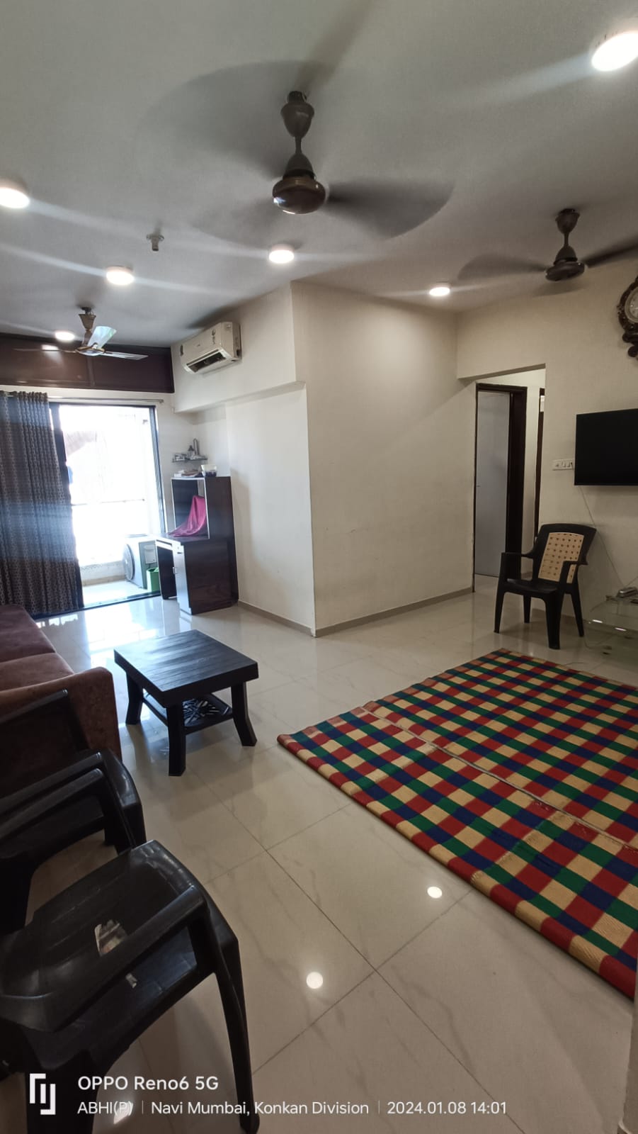 2 BHK + Extra Room Apartment For Rent in Devkrupa Patel Paradise