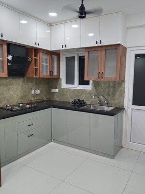 Kitchen in 2 BHK Apartment at Rajapushpa Provincia, Narsingi – for Rent