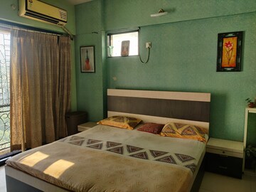 Bedroom in 3 BHK Apartment at Sai Intop Tower, Kharghar – for Rent