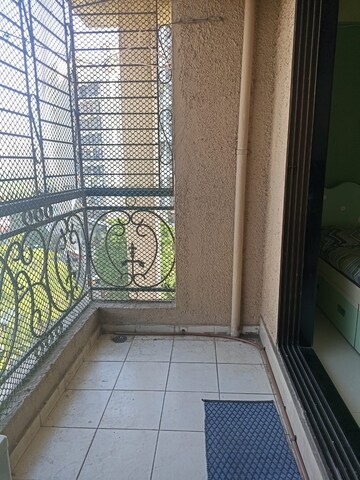 Balcony in 3 BHK Apartment at Sai Intop Tower, Kharghar – for Rent