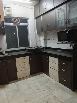 Kitchen in 1 BHK Apartment at Riddhi Garden, Malad East – for Rent