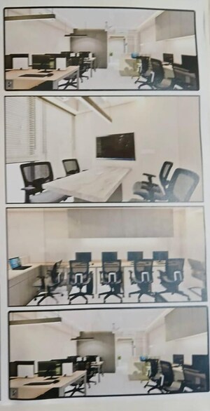 Floor Plan in  Office Space at Shyamal – for Rent