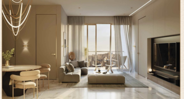 Living Room in 2 BHK Apartment at Chembur – for Sale