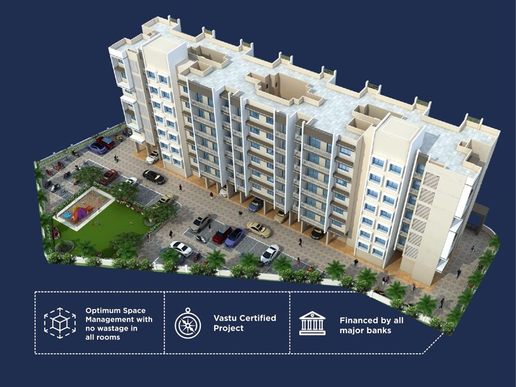 Master Plan, tejas-neelkamal 1 Bedroom 645 Sq.Ft. Apartment In Derivali Navi Mumbai 9377925