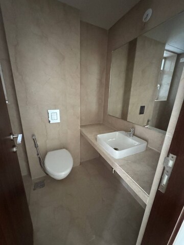 Bathroom in 2 BHK Apartment at Courtyard by Narang Realty and The Wadhwa Group, Pokhran Road No Two – for Rent