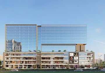 Office Space – Exterior View View at Shyamal - for Rent