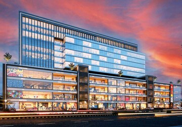 Office Space – Exterior View View at Shyamal - for Rent