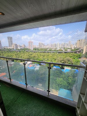 Balcony in 2.5 BHK Apartment at Neminath Luxeria, Andheri West – for Sale