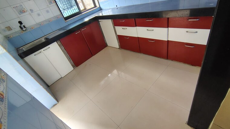 Kitchen, kharghar sector 4 3 Bedroom 1300 Sq.Ft. Apartment In Kharghar Sector 4 Navi Mumbai 9378133