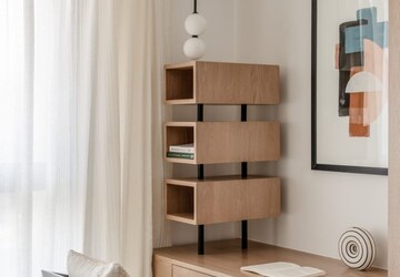 Kitchen in 3 BHK Apartment at Prescon Midtown Bay, Mahim West – for Sale