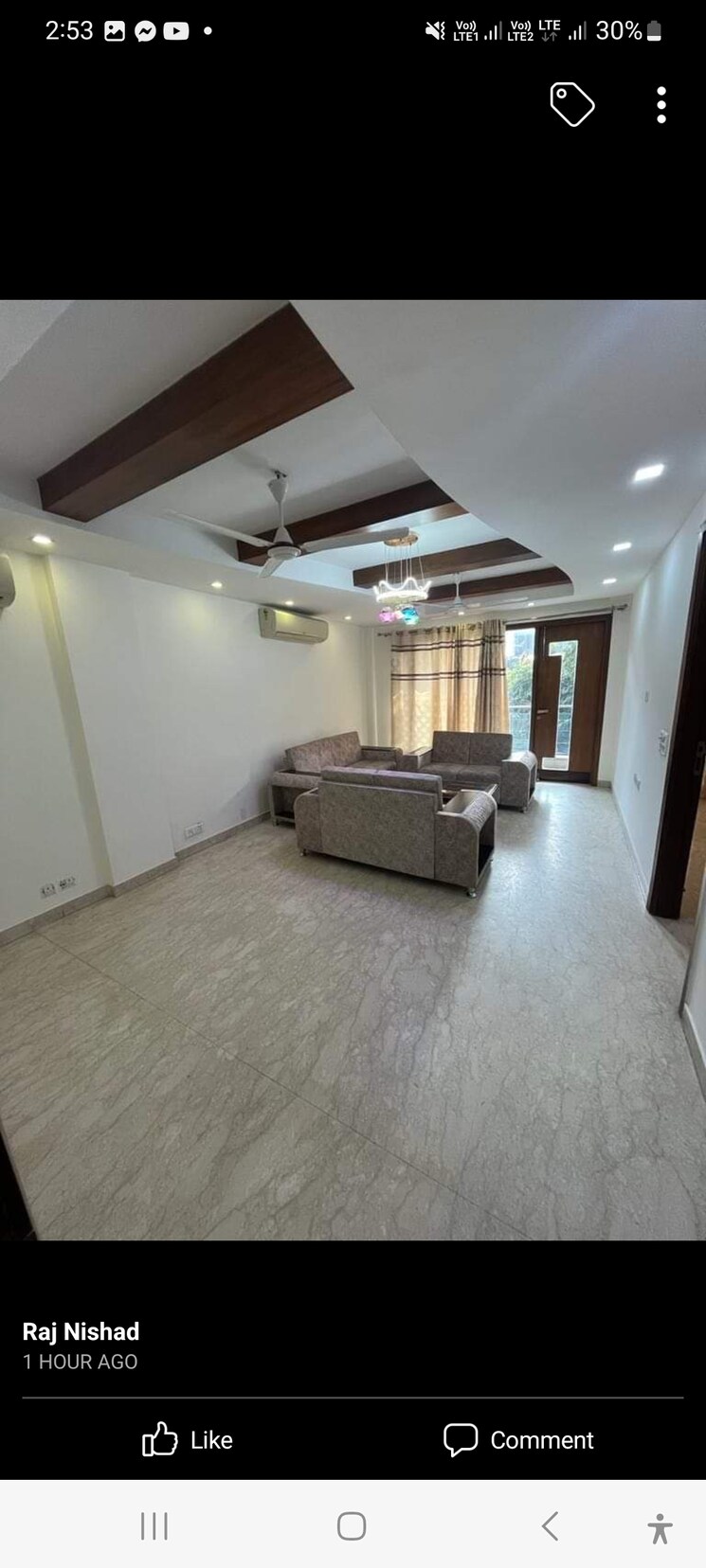Living Room, saket 2 Bedroom 1200 Sq.Ft. Builder Floor In Saket Delhi 9378472