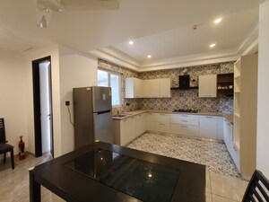 Kitchen in 2 BHK Apartment at Vamsiram Jyothi Botanica, Gachibowli – for Rent