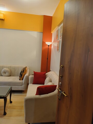 Living Room in 1 BHK Apartment at Hiranandani Gardens Sunflower, Powai – for Rent