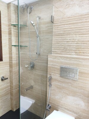 Bathroom in 1 BHK Apartment at Hiranandani Gardens Sunflower, Powai – for Rent