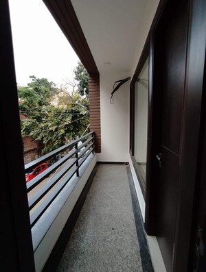 Balcony in 3 BHK Builder Floor at Saket – for Rent