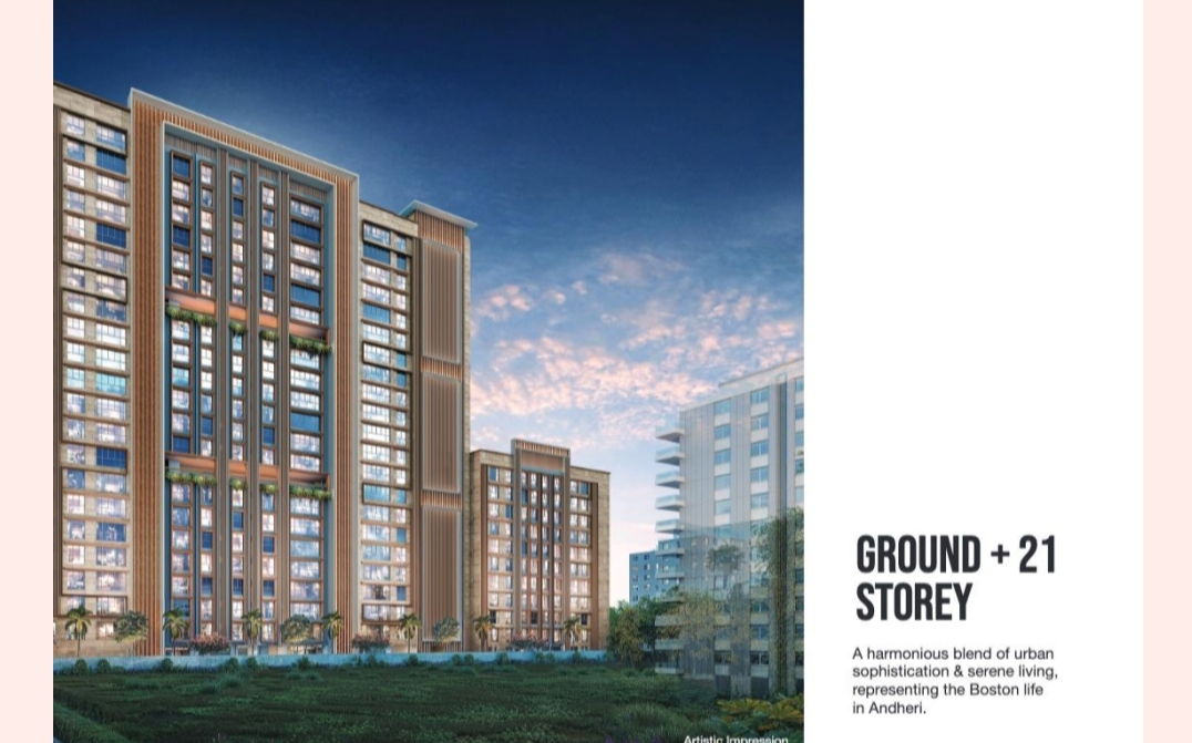 2 BHK Apartment For Sale in Verdent Boston Harbor