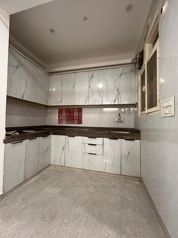 Kitchen in 2 BHK Builder Floor at Palm Residency Chhatarpur, Chattarpur – for Rent