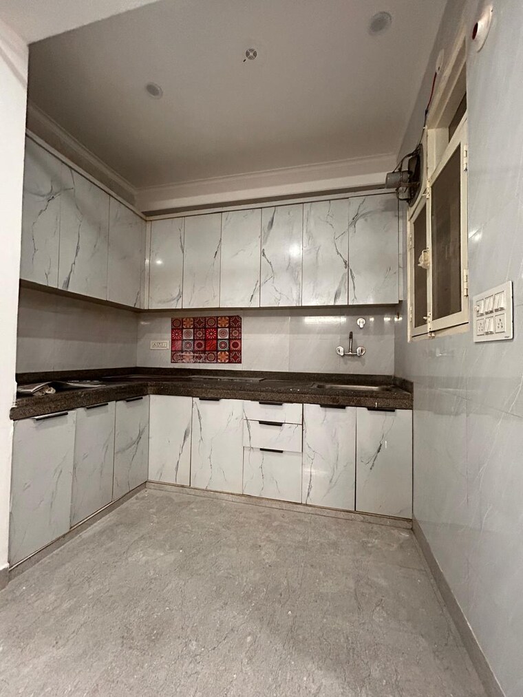 Kitchen, palm-residency-chhatarpur 2 Bedroom 1000 Sq.Ft. Builder Floor In Chattarpur Delhi 9378796