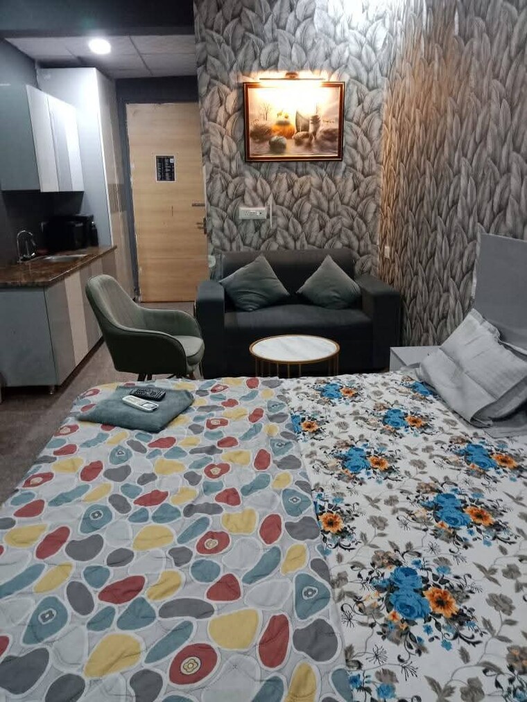 Bedroom, amrapali-terrace-homes 2 Bedroom 990 Sq.Ft. Apartment In Tech Zone 4 Greater Noida Greater Noida 9378798