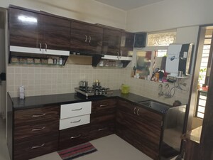 Kitchen in 1 BHK Apartment at Palladium Homes, Dhanori – for Rent