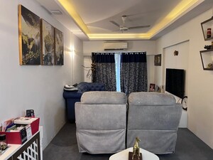 Living Room in 2 BHK Apartment at Sethia Grandeur, Bandra East – for Sale