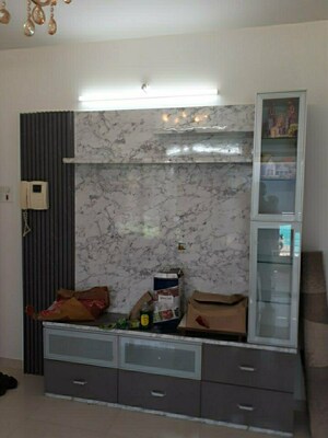 Living Room in 2 BHK Apartment at Landmark Primrose, Balewadi – for Rent