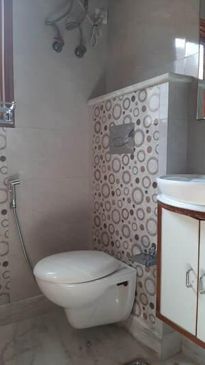 Bathroom in 2 BHK Builder Floor at Lajpat Nagar I – for Rent