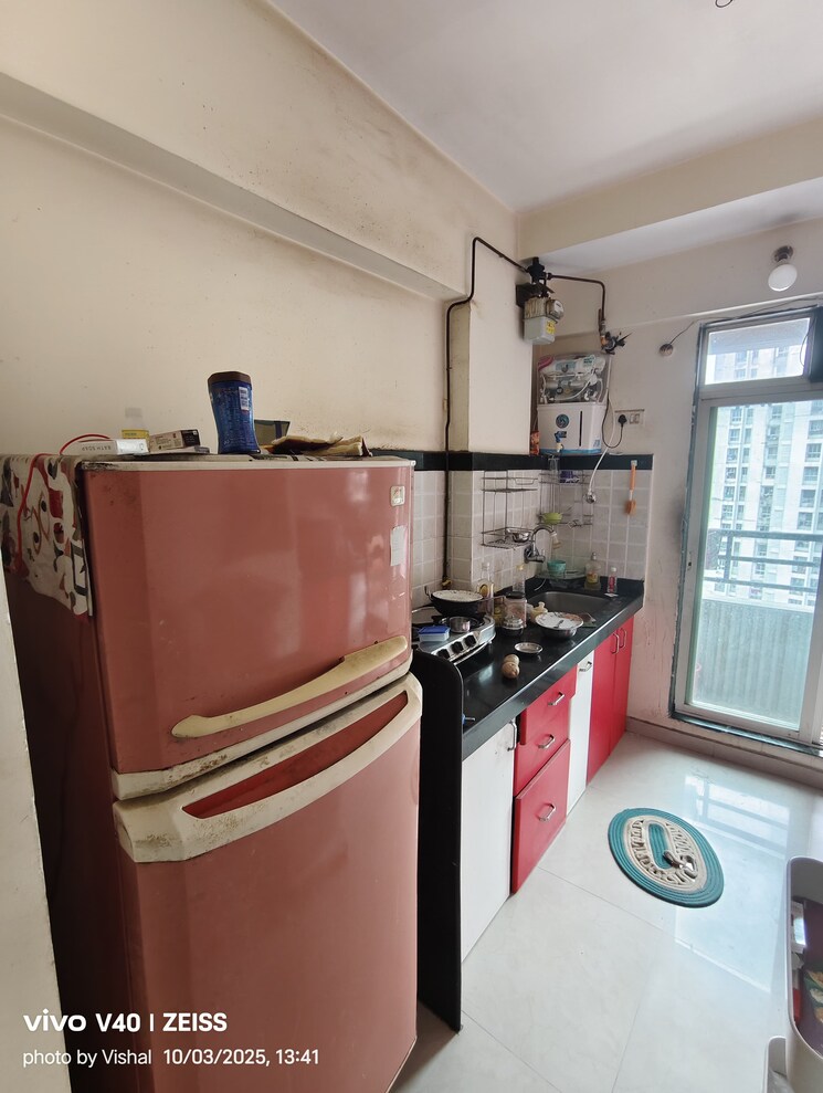 Kitchen, mahavir-kalpavruksha 1 Bedroom 647 Sq.Ft. Apartment In Ghodbunder Road Thane 9379097