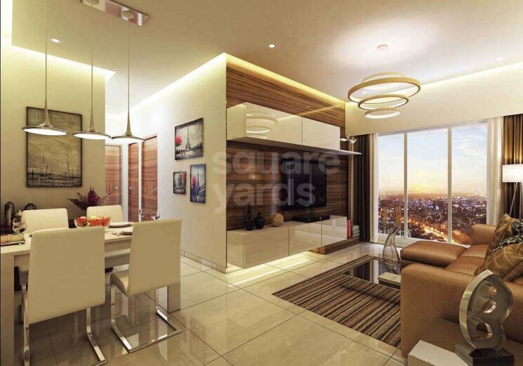 Living Room, veena-serenity 1 Bedroom 429 Sq.Ft. Apartment In Chembur Mumbai 9379088