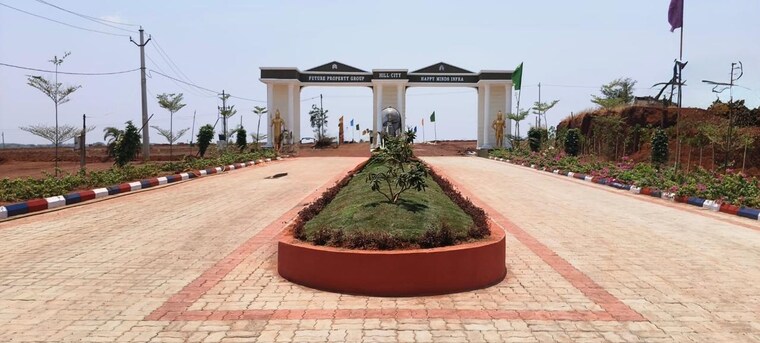 Exterior View, happy-hill-city  200 Sq.Yd. Plot In Narayanapur Vikarabad 9379246