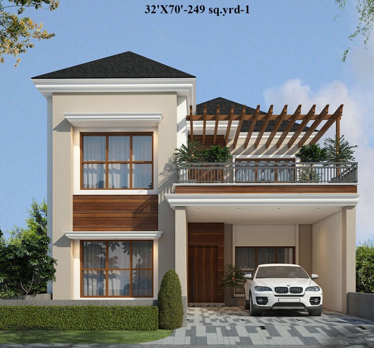 Exterior View, lohgarh 4 Bedroom 100 Sq.Yd. Independent House In Lohgarh Zirakpur 9379285