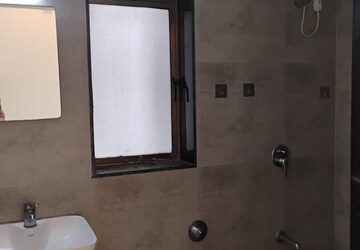 Bathroom in 2 BHK Apartment at Gundecha Trillium, Kandivali East – for Rent