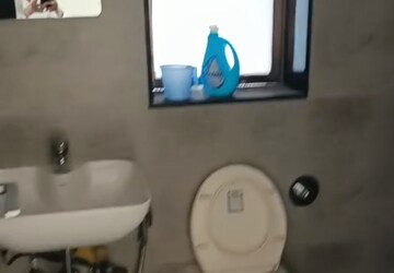 Bathroom in 2 BHK Apartment at Gundecha Trillium, Kandivali East – for Rent
