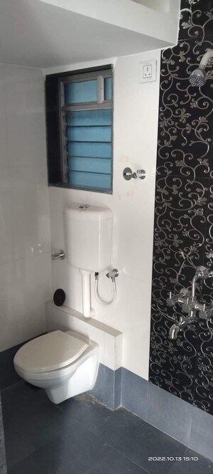 Bathroom in 2 BHK Apartment at Nicon Infinity, Vasai East – for Rent